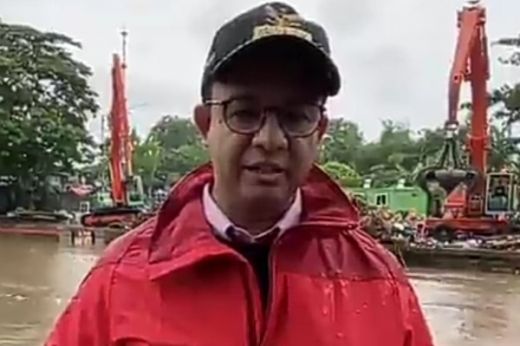 Banjir Jakarta Januari 2020, Anies: Curah Hujan di Luar Kendali Kita, Tapi...