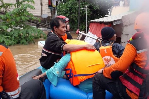 Banjir Jakarta 2020, Anak dan Lansia jadi Prioritas Evakuasi Tim BAZNAS