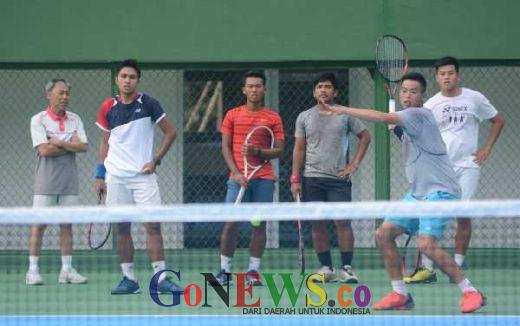 Tim Piala Davis Indonesia Jalani Latihan Ringan