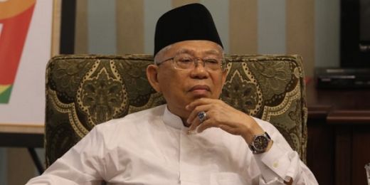 Sindir Prabowo, Maruf Amin Sebut Fraksi Gerindra di DPR Ikut Setujui Utang