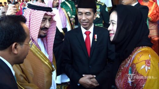 Raja Salman Mencari-cari Cucu Soekarno, Jokowi Lalu Perkenalkan Puan Maharani