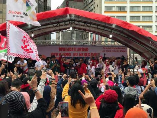 WNI di Taiwan Deklrasi dukung Jokowi-Maruf