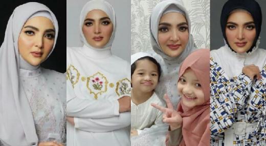 4 Gaya Ashanty Berhijab saat Ramadan Tuai Pujian Netizen: Cantiknya Masya Allah
