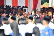 Menpora Dito Hadiri Upacara Peringatan Hari Lahir Pancasila yang Dipimpin Presiden Jokowi