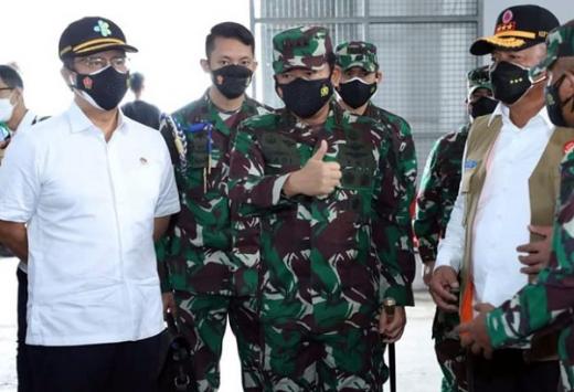 Panglima Minta Nakes TNI Jaga Senyum meski Mengenakan Masker