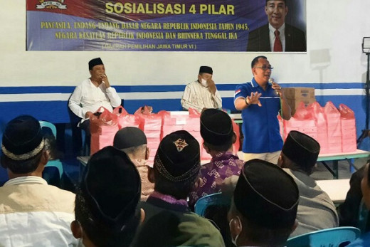 Sosialisasi 4 Pilar di Kediri, Ahmad Rizki Sadig Sebut Upaya Tangkal Radikalisme