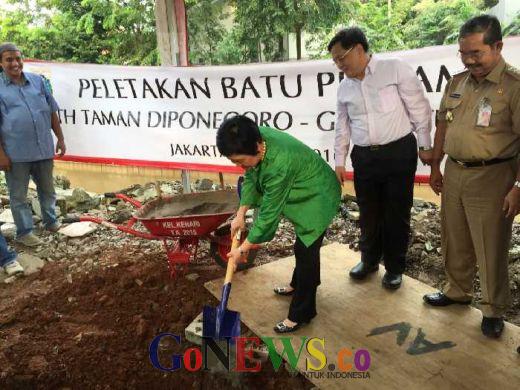 PT Gajah Tunggal Gelontorkan 1,5 Miliar Guna Membangun Taman Kota di Kawasan Diponegoro