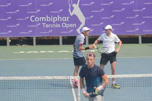Combiphar Tennis Open 2018,  Semangat Justin Berkat Pasangan Baru