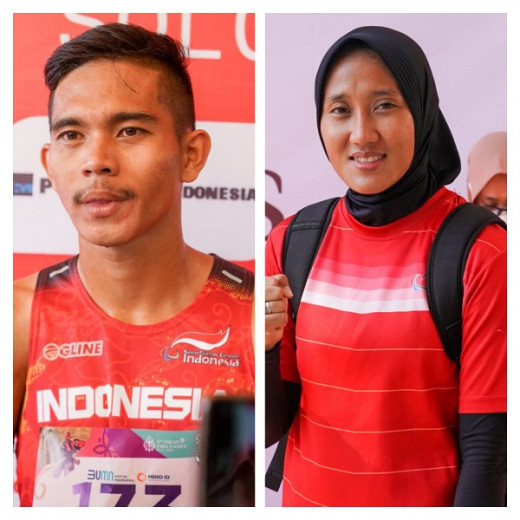 Di Cabor Para Atletik, Pasangan Suami Istri Sukses Persembahkan Emas