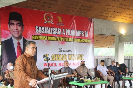 Ahmad Muzani Puji Masyarakat Lampung yang Menjunjung Tinggi Nilai Persatuan dan Toleransi