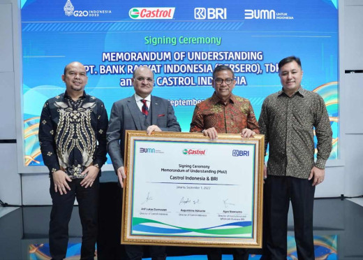 Perluas Pembiayaan Perbankan kepada Distributor dan Outlet Pelumas, BRI Jalin Kerjasama dengan Castrol Indonesia