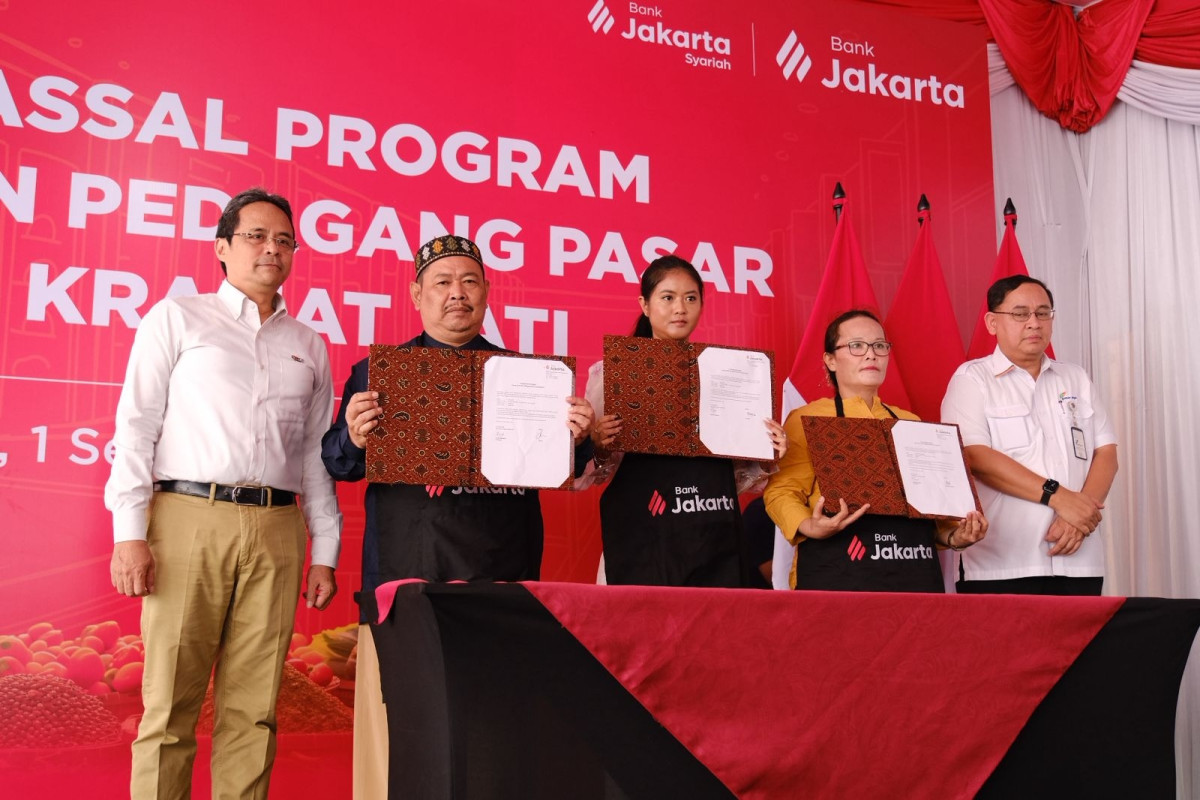Program Pembiayaan Bank Jakarta Bikin Untung Pedagang Pasar Induk Kramat Jati Kian Berlipat