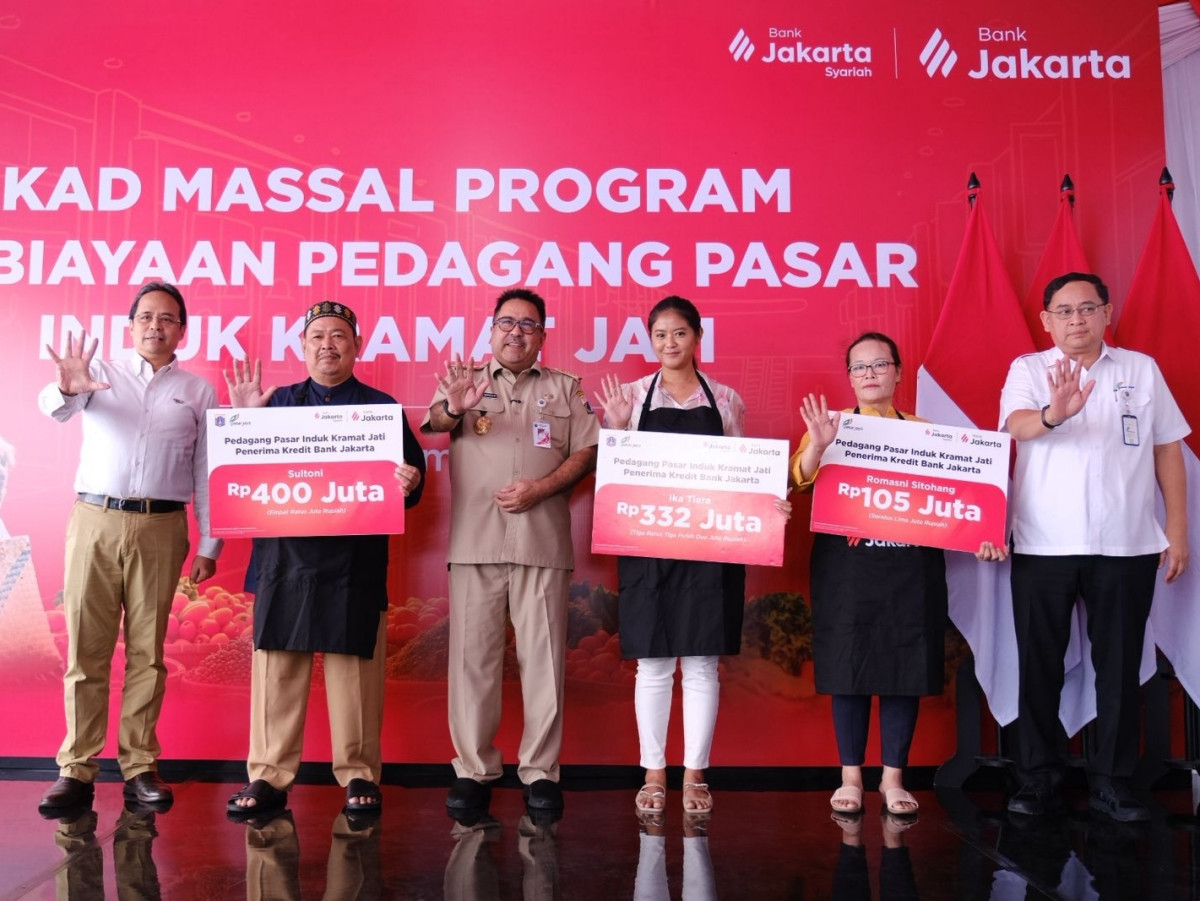 Wagub DKI Optimistis Pembiayaan Bank Jakarta Perkuat Ekonomi Pedagang Pasar