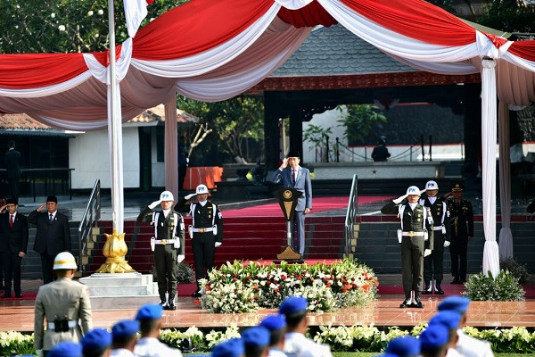 Presiden Jokowi Pimpin Upacara Peringatan Hari Kesaktian Pancasila 2024