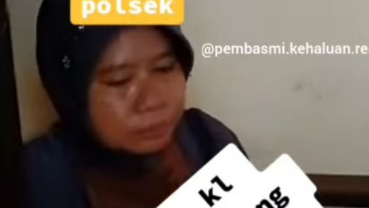 Ditangkap! Fans Leslar yang Maki Dewi Perssik, Mewek di Kantor Polisi