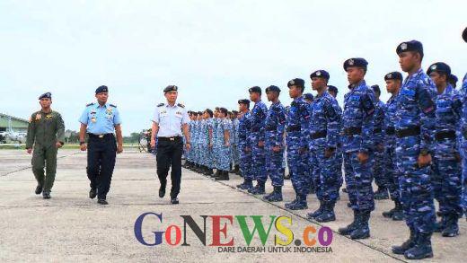 2 Jenderal Tinggi AU Indonesia-Singapura Tutup Latihan Bersama Elang Indopura di Pekanbaru