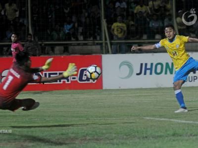 Gol Tunggal Syamsul Arif Antar Kemenangan Barito Putera