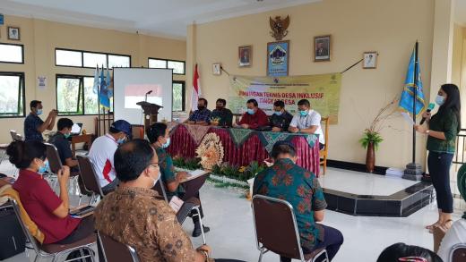 Kagama Bali Bersama Kemendes PDTT Gelar Bimtek Desa Inklusif di Bali