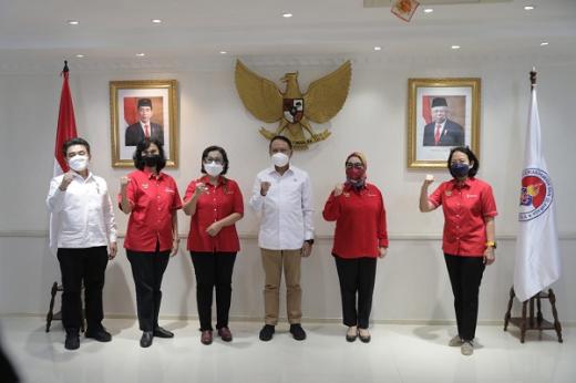 Diterima Menpora Amali, PB Persani Laporkan Persiapan SEA Games dan Asian Games 2022