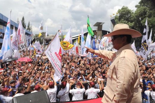 Momen Prabowo Geber Kampanye Terbuka di Lumbung-lumbung Suara Jokowi