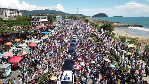 Ke Warga Padang, Prabowo: Maaf Saya Tidak Memberi Amplop, Tapi Saya Berikan Jiwa dan Raga Ini