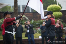 Kontingen Indonesia untuk SEA Games 2023 Kamboja Resmi Dikukuhkan