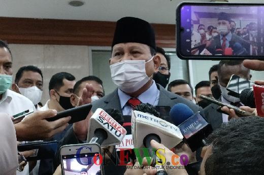 Usai Rapat dengan DPR, Prabowo: Banyak Pertanyaan