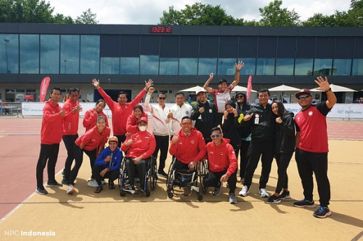 Tim Para-Atletik Indonesia Sukses Rebut 6 Emas di Grand Prix Para Atletik Swiss 2022