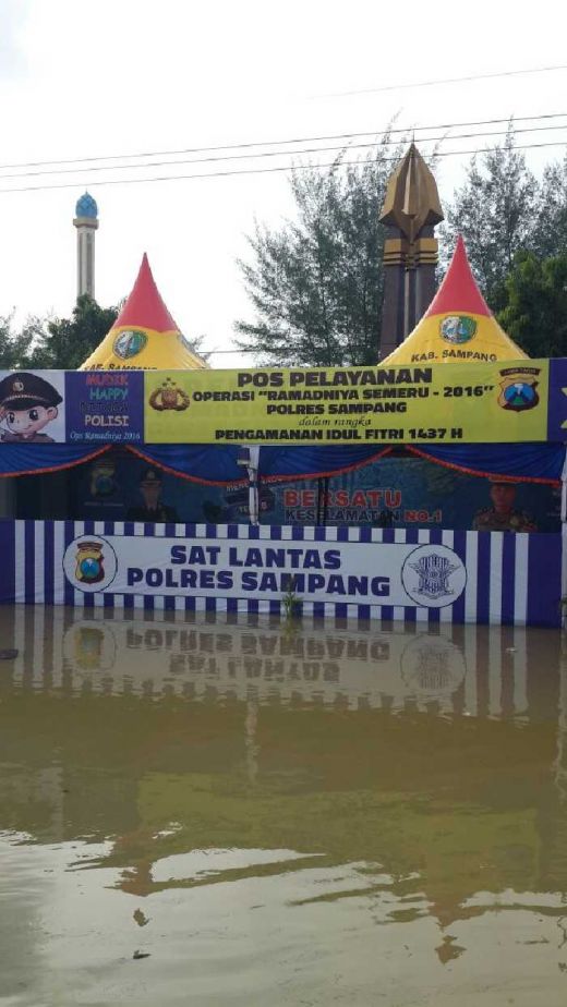 Sungai Kemuning Meluap, Sampang Kembali Dilanda Banjir, 5 Desa Terendam