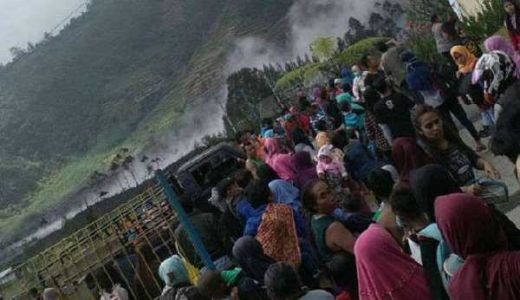 Kawah Sileri Meletus, Lokasi Wisata Dieng Jawa Tengah Ditutup Untuk Umum