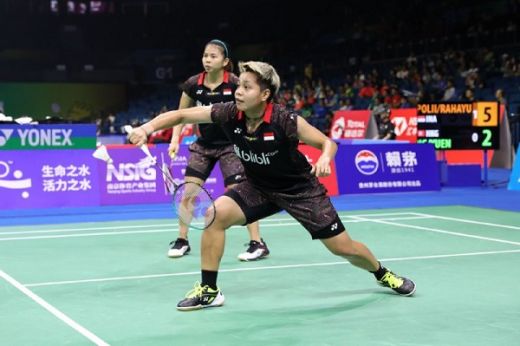 Greysia-Apriyani Menang Telak Atas Wakil Hong Kong