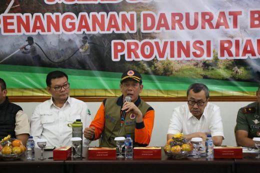 BNPB Ajak Pemerintah dan Masyarakat Hilangkan Asap di Riau