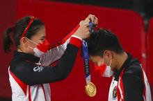Eks Menpora Roy Suryo Bangga Emas Pertama Olimpiade Tokyo Diraih Ganda Putri