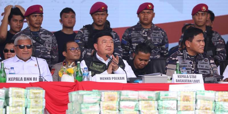 Laut Jadi Pintu Masuk Narkotika, Pemerintah Kerahkan Satgas Khusus Tangkal Penyelundupan