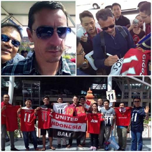 Legenda Manchester United Ryan Giggs dan Gary Neville Berlibur ke Indonesia, Nama Bali Kembali Mendunia