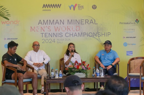 Juara Tunggal dan Ganda Putra Ramaikan Seri Kedua Amman Mineral Men’s World Tennis Championship 2024