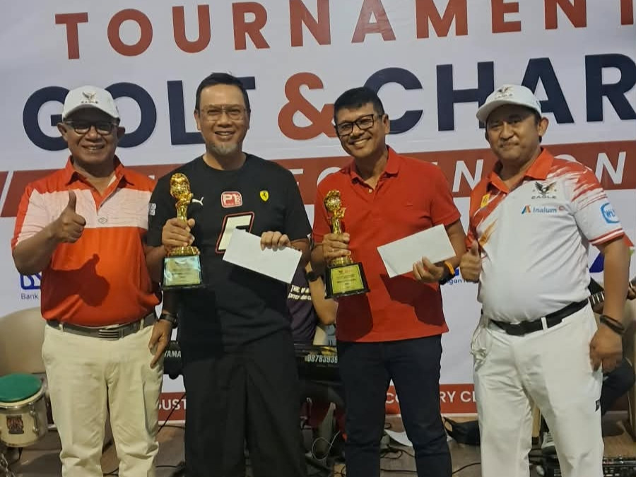 Eagle Golf Club Adakan Lomba dan Penggalangan Dana Sosial