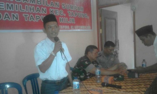 Panwas Ingatkan Bupati Kampar Jefry Noer Harus Netral Saat Pilkada, Pidana Menunggu