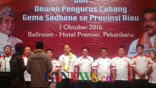 Kobalen Kukuhkan Dewan Pengurus Daerah Gema Sadhana Provinsi Riau 2016-2021