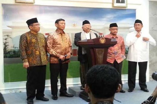 Berikut Ini, Hasil Pertemuan MUI, NU dan Muhammadiyah dengan Jokowi