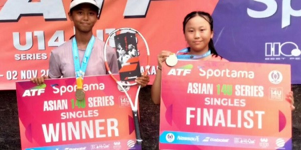 Yosheline Rebut Gelar Tunggal dan Ganda, Rafael Raih Gelar Pertama di Sportama ATF U 14