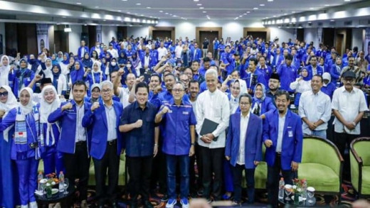 DPW PAN Jateng Deklarasi Ganjar Capres 2024, Teriakan Presiden Menggema