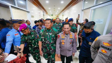 Komisi I DPR Temui Yudo Margono di Menteng Usai Fit and Proper Test Calon Panglima TNI