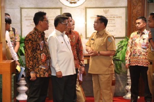 Menghadap Mendagri, Gubernur Kalimantan Utara Usulkan Kecamatan Tanjung Selor Menjadi Kota