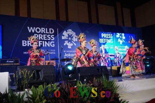 Atmosfir Asian Games 2018 di Malam Gala Dinner World Press Briefing