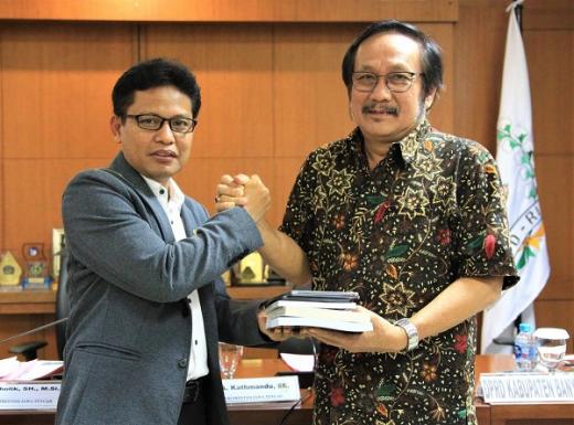 Minta Dukungan Pemekaran, DPRD Kabupaten Banyumas Sambangi Anggota DPD RI