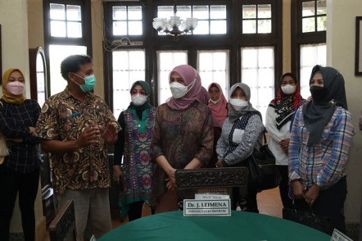 Kunjungi Museum Linggarjati, Penasehat DWP Kemenpora Ingin Pemuda Ikut Jaga Peninggalan Sejarah Indonesia