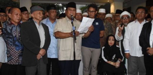 Parpol Pengusung Prabowo-Sandi Akan Dicap Haus Kekuasaan Jika Gabung Koalisi Pemerintah