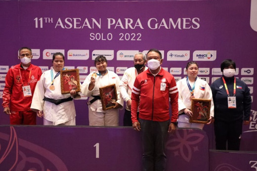 Puji Judo Tuna Netra Lampaui Target, Menpora Amali Sebut Indonesia Masih On The Track Menuju Juara Umum