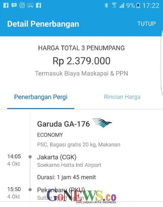 Meski KPK Membantah Pelimpahan Berkas ke Pekanbaru, Tiket Pesawat Suparman Beredar di Medsos